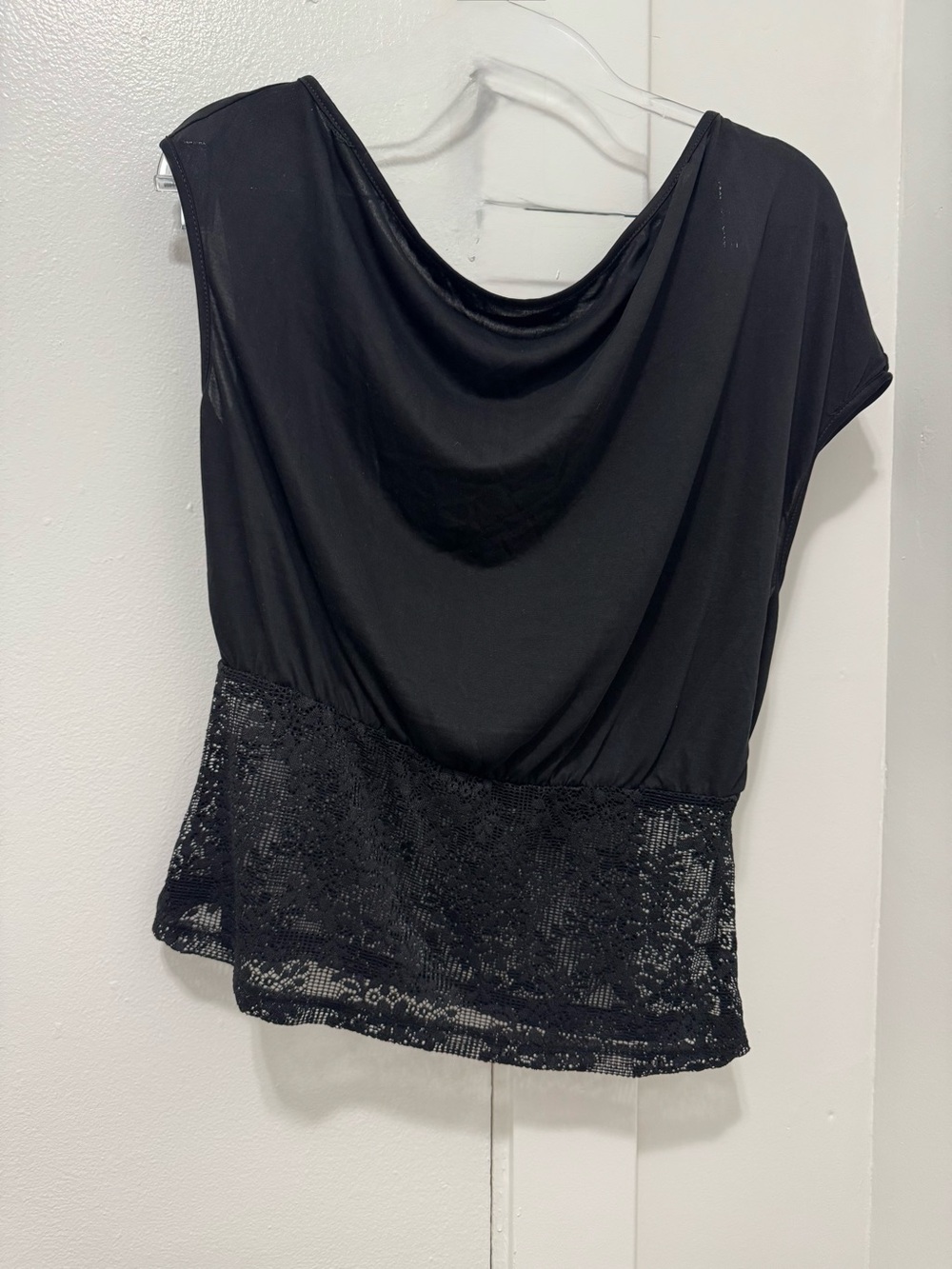 PRINCESS POLLY MARIENNA ONE SHOULDER LACE TOP